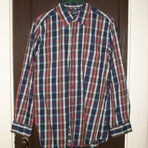 CHAPS Men's Long Sleeve Shirt Size MEDIUM